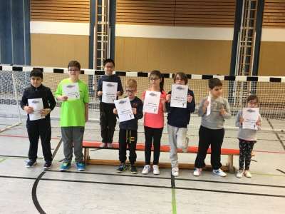 Goalball: Schleifchen-Turnier der Grundschüler - Nachwuchs zeigt vollen Einsatz