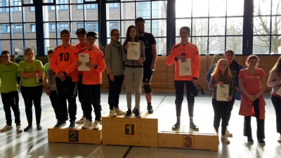 Team Friedberg 2 gewinnt das 15. Goalball-Neujahrsturnier