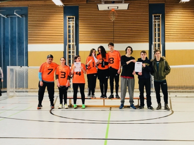 Inklusionsturnier an der JPSS: Regelschulen versuchen sich im Goalball und schlagen sich gut - Gastgeber gewinnt - Nächste Auflage für 2019 bereits in Planung